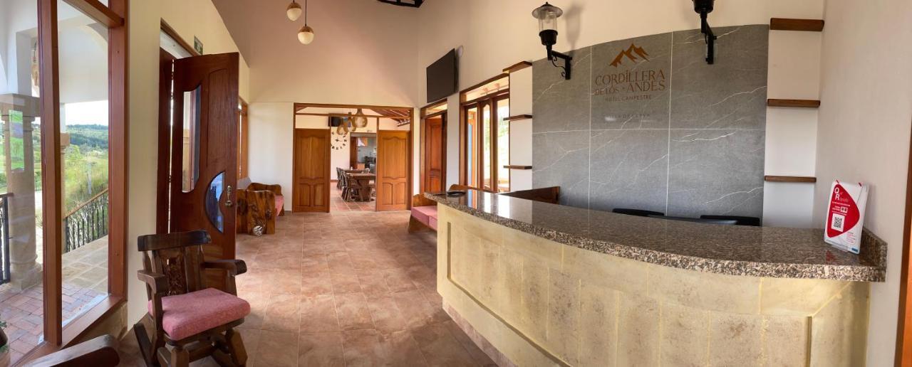 וילה דה לייבה Hotel Campestre Cordillera De Los Andes מראה חיצוני תמונה