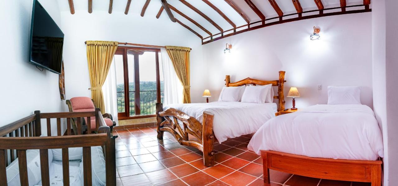 וילה דה לייבה Hotel Campestre Cordillera De Los Andes מראה חיצוני תמונה