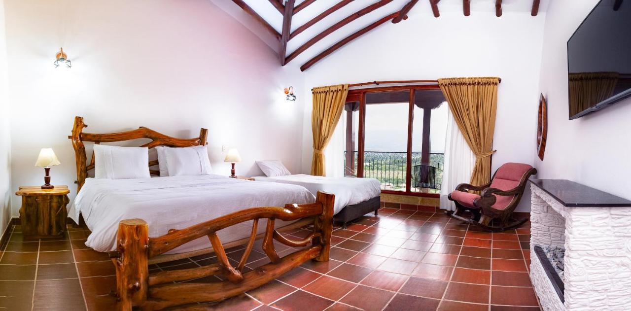 וילה דה לייבה Hotel Campestre Cordillera De Los Andes מראה חיצוני תמונה