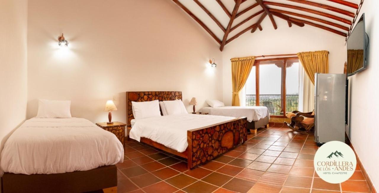 וילה דה לייבה Hotel Campestre Cordillera De Los Andes מראה חיצוני תמונה