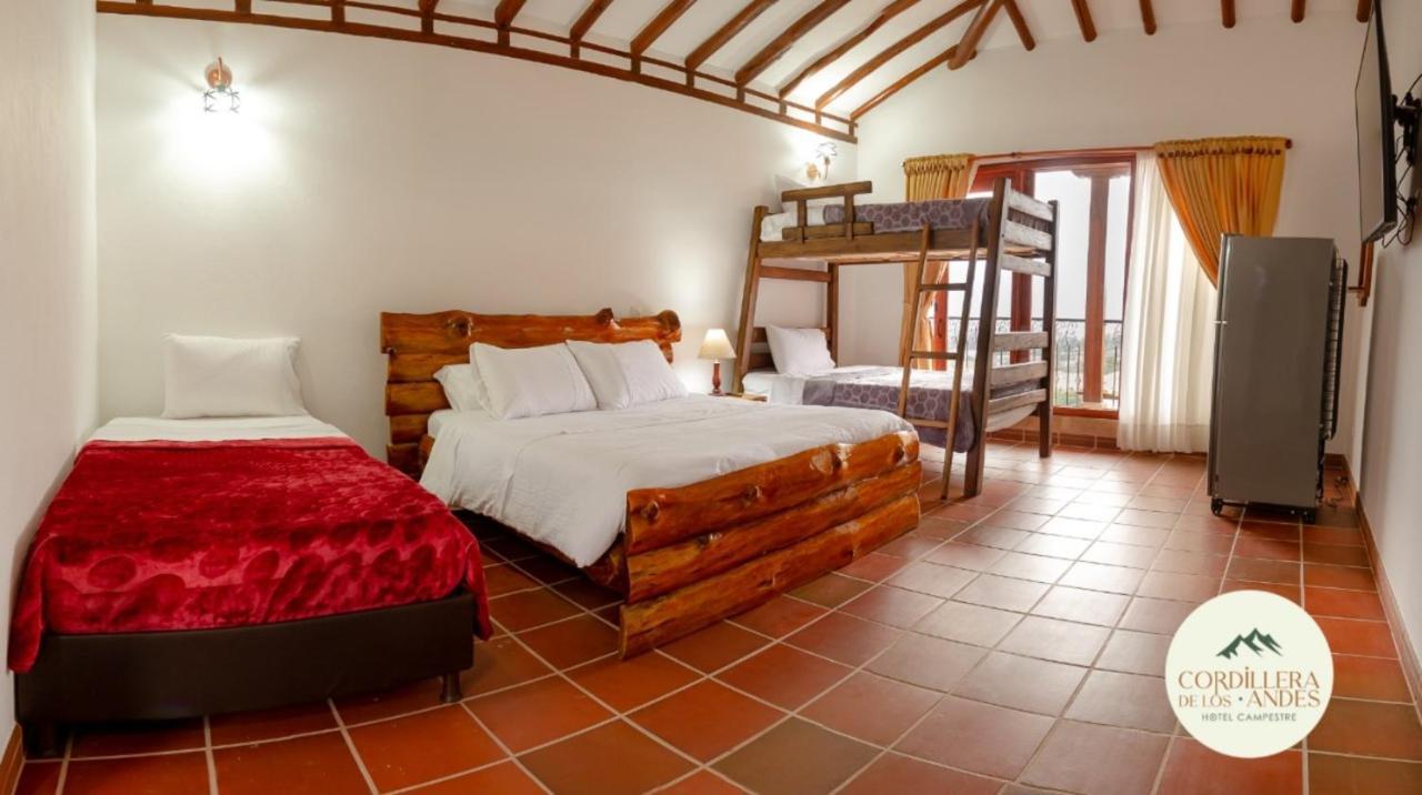וילה דה לייבה Hotel Campestre Cordillera De Los Andes מראה חיצוני תמונה