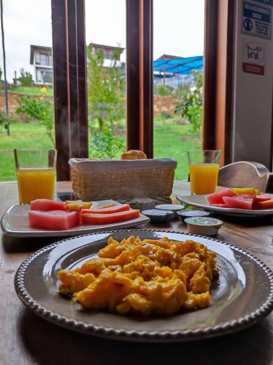 וילה דה לייבה Hotel Campestre Cordillera De Los Andes מראה חיצוני תמונה